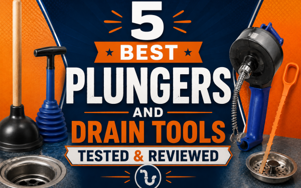 5 Best Plungers and Drain Tools (2026) — Tested & Reviewed