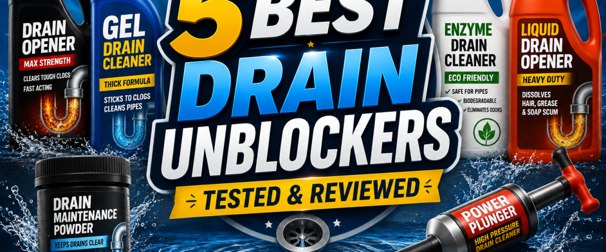 5 Best Drain Unblockers (2026) — Expert Reviews