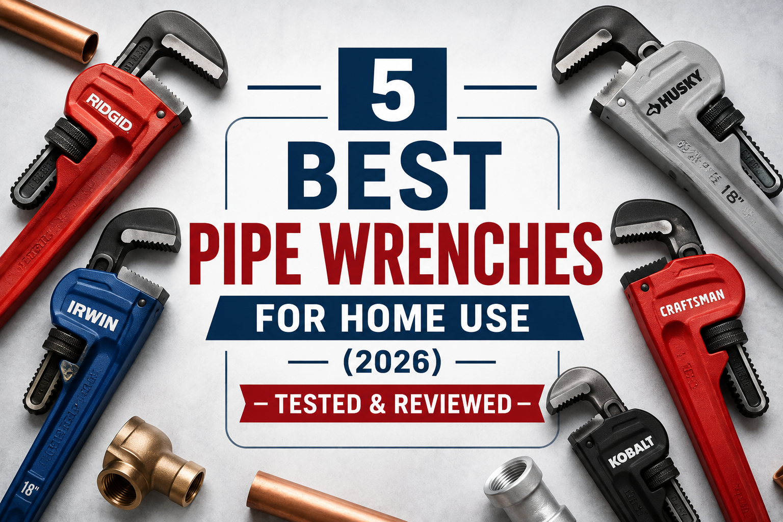 5 Best Pipe Wrenches for Home Use (2026) — Tested & Reviewed ...