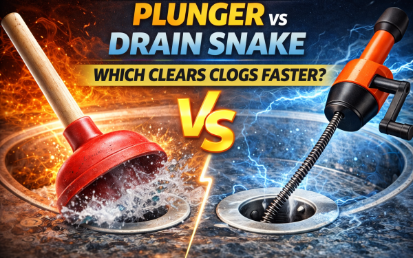 Plunger vs Drain Snake — Which Clears Clogs Faster?