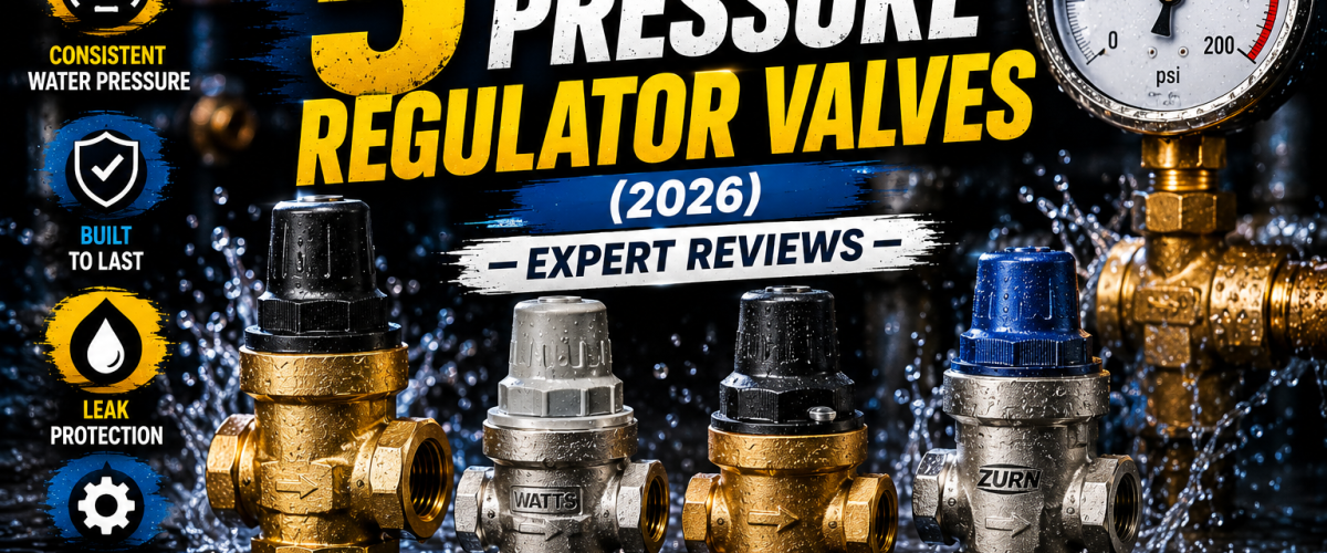5 Best Pressure Regulator Valves (2026) — Expert Reviews