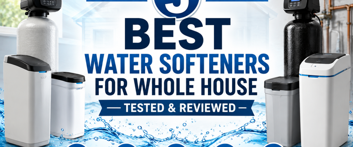 5 Best Water Softeners for Whole House (2026) — Tested & Reviewed
