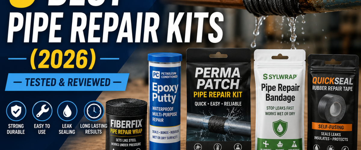 5 Best Pipe Repair Kits (2026) — Tested & Reviewed