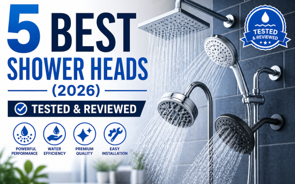 5 Best Shower Heads (2026) — Tested & Reviewed