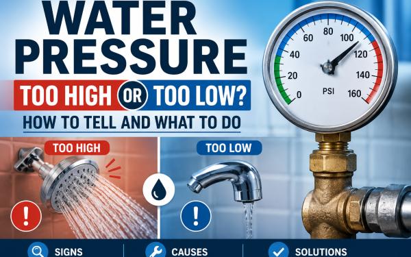 Water Pressure Too High or Too Low? How to Tell and What to Do