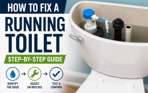 How to Fix a Running Toilet (Step-by-Step Guide)