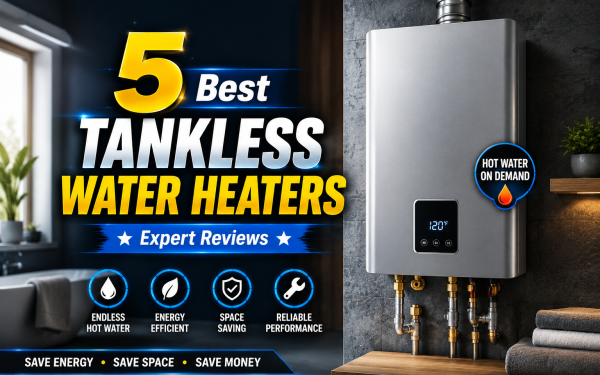 5 Best Tankless Water Heaters (2026) — Expert Reviews