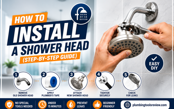 How to Install a Shower Head (Step-by-Step Guide)