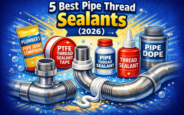 5 Best Pipe Thread Sealants (2026) — Tested & Reviewed