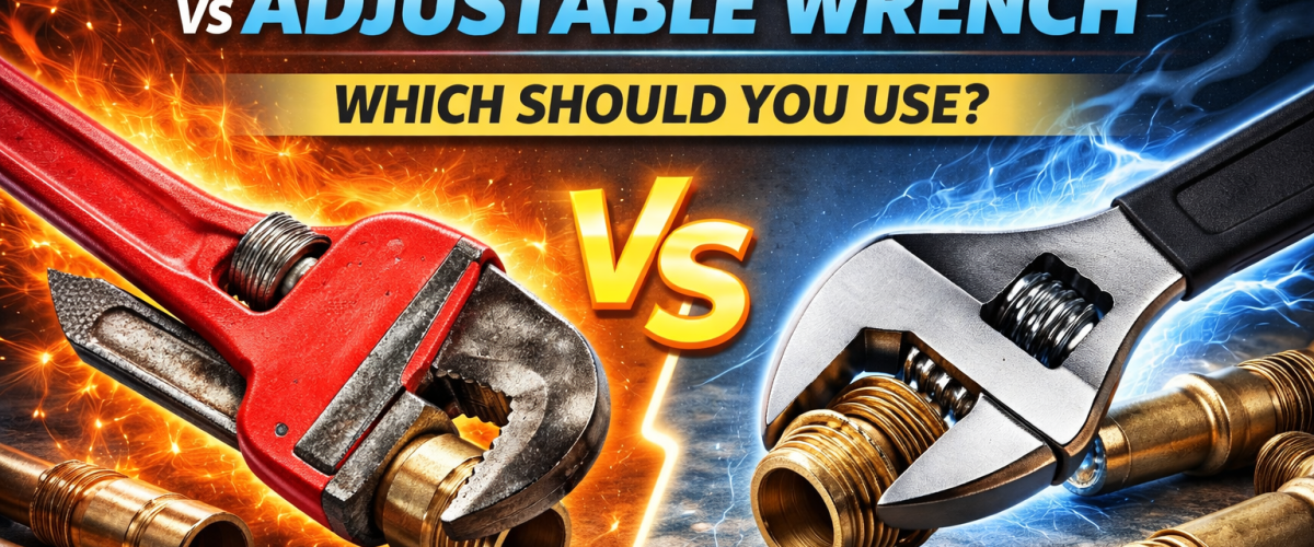 Pipe Wrench vs Adjustable Wrench — Which Should You Use?