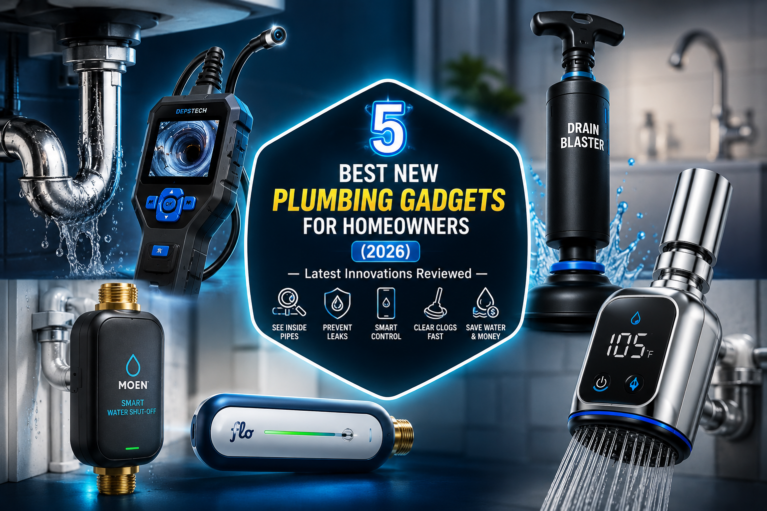 5 Best New Plumbing Gadgets for Homeowners (2026) — Latest Innovations ...