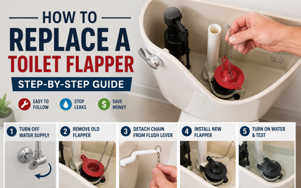 How to Replace a Toilet Flapper (Step-by-Step Guide)