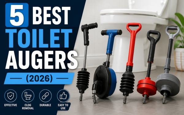 5 Best Toilet Augers (2026) — Tested & Reviewed