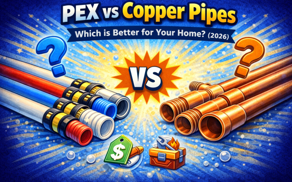 PEX vs Copper Pipes — Which is Better for Your Home? (2026)