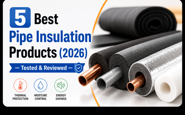 5 Best Pipe Insulation Products (2026) — Tested & Reviewed