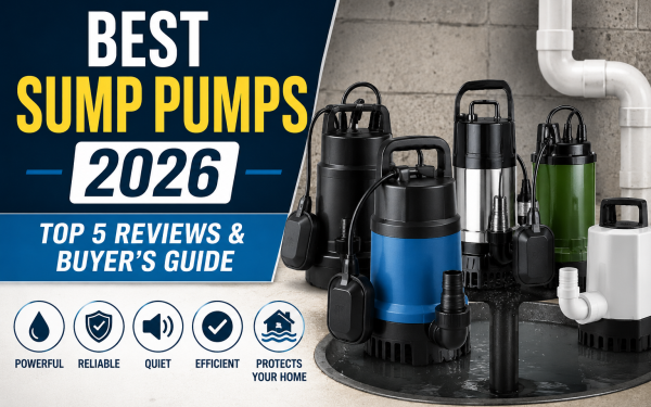 Best Sump Pumps 2026: Top 5 Reviews & Buyer’s Guide