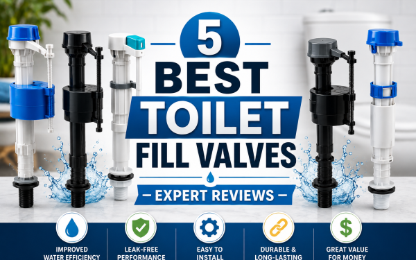 5 Best Toilet Fill Valves (2026) — Expert Reviews