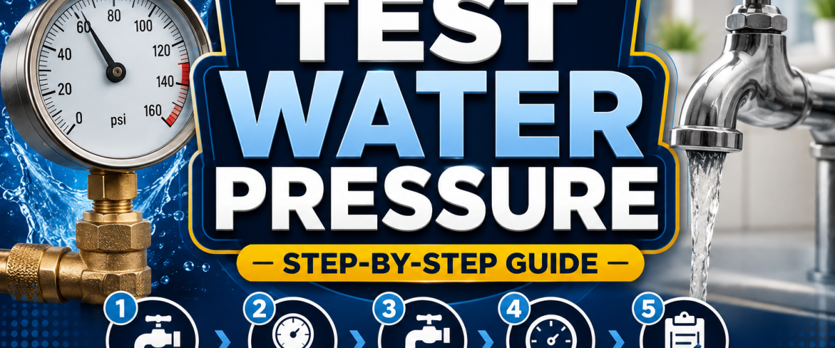 How to Test Water Pressure (2026) — Step-by-Step Guide