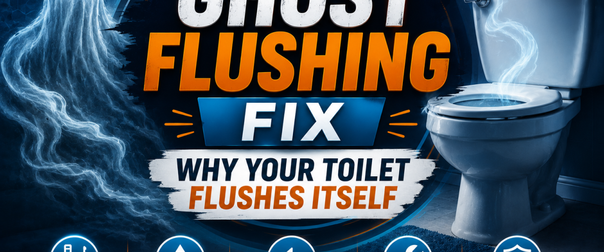 Ghost Flushing Fix (2026) — Why Your Toilet Flushes Itself