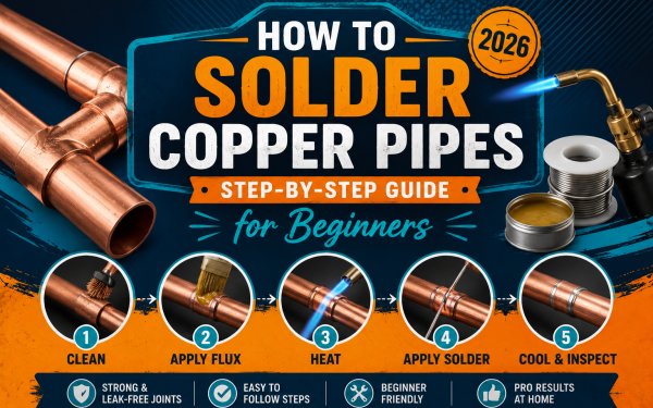 How to Solder Copper Pipes (2026) — Step-by-Step Guide for Beginners