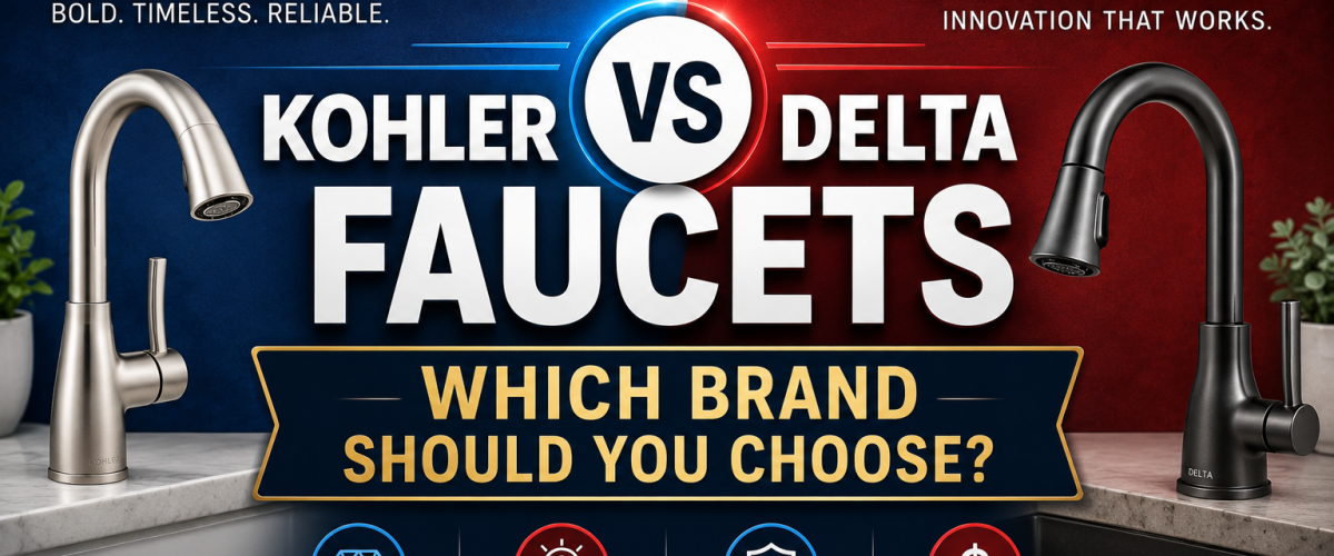 Kohler vs Delta Faucets (2026) — Which Brand Should You Choose?