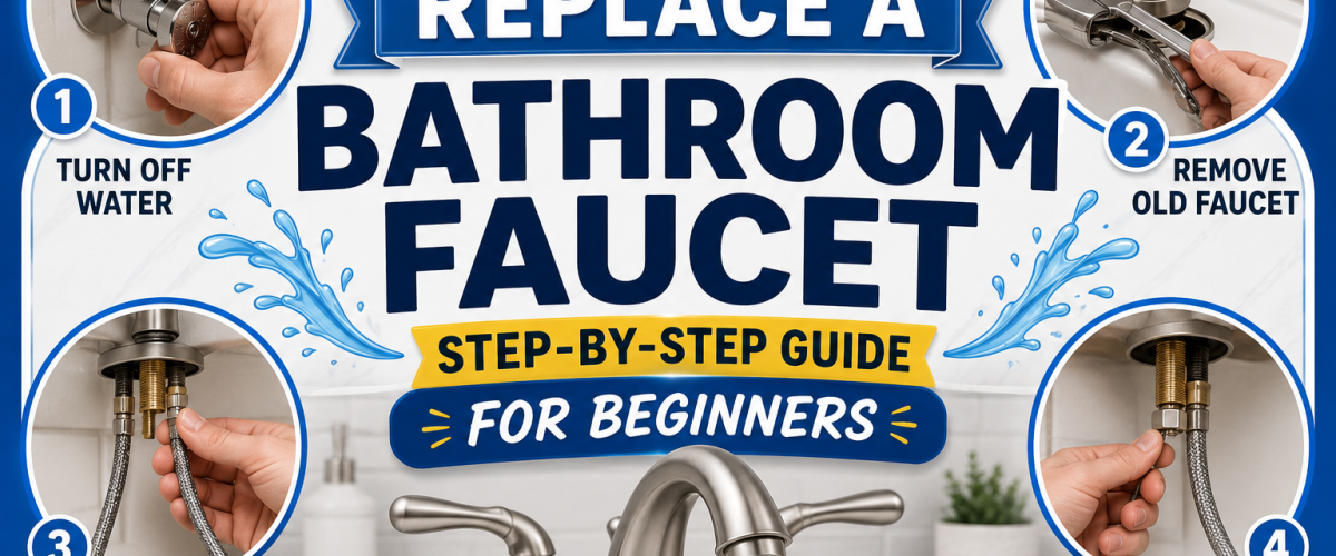 How to Replace a Bathroom Faucet (2026) — Step-by-Step Guide for Beginners