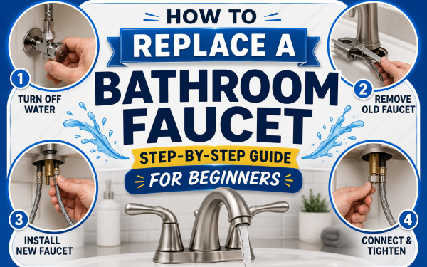 How to Replace a Bathroom Faucet (2026) — Step-by-Step Guide for Beginners