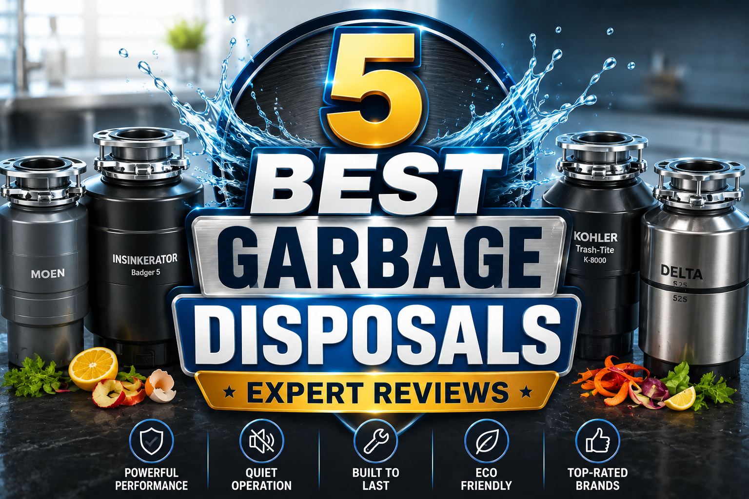 5 Best Garbage Disposals (2026) — Expert Reviews - PlumbingToolsReview