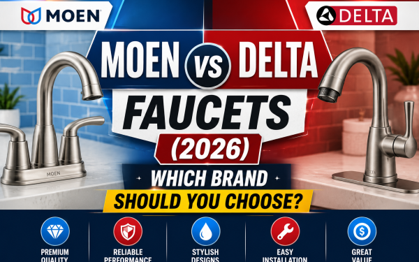 Moen vs Delta Faucets (2026) — Which Brand Should You Choose?