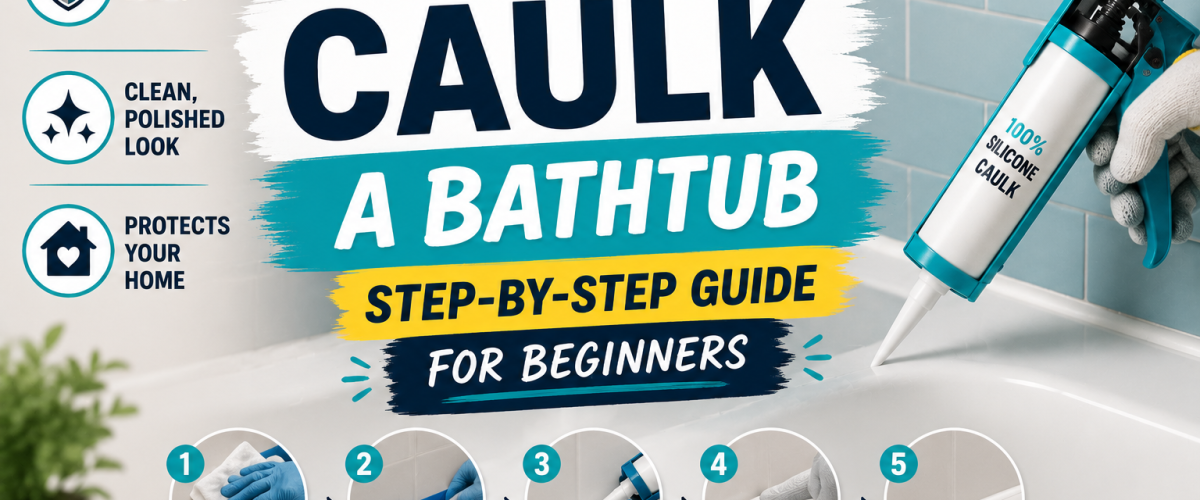 How to Caulk a Bathtub (2026) — Step-by-Step Guide for Beginners