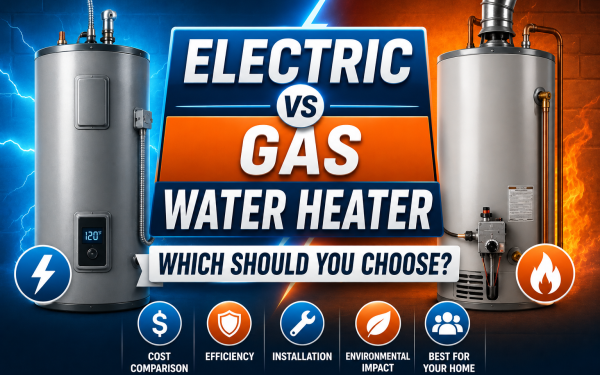Electric vs Gas Water Heater (2026) — Which Should You Choose?