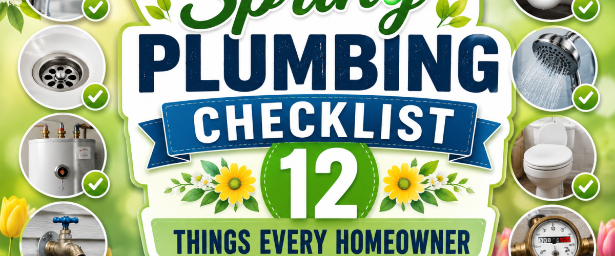 Spring Plumbing Checklist (2026) — 12 Things Every Homeowner Should Check