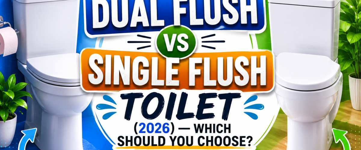 Dual Flush vs Single Flush Toilet (2026) — Which Should You Choose?
