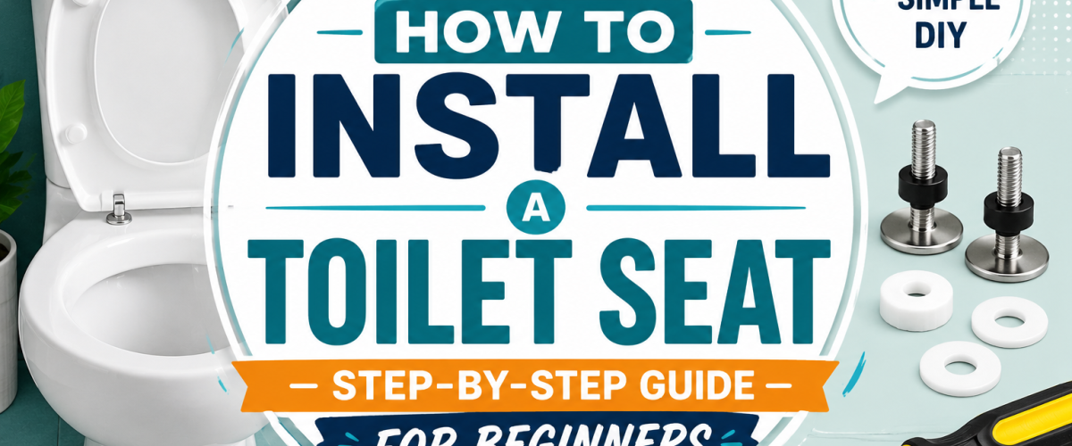 How to Install a Toilet Seat (2026) — Step-by-Step Guide for Beginners