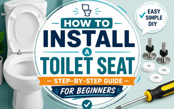How to Install a Toilet Seat (2026) — Step-by-Step Guide for Beginners