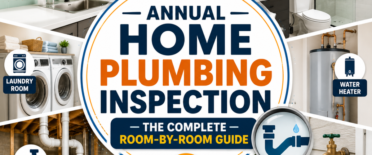 Annual Home Plumbing Inspection (2026) — The Complete Room-by-Room Guide