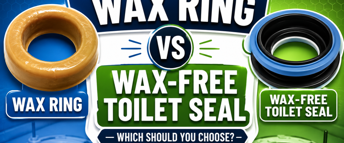Wax Ring vs Wax-Free Toilet Seal (2026) — Which Should You Choose?