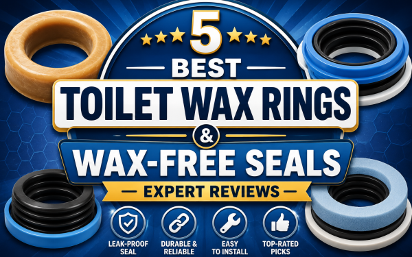5 Best Toilet Wax Rings & Wax-Free Seals (2026) — Expert Reviews