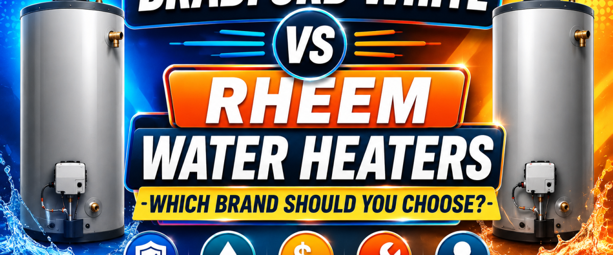 Bradford White vs Rheem Water Heaters (2026) — Which Brand Should You Choose?