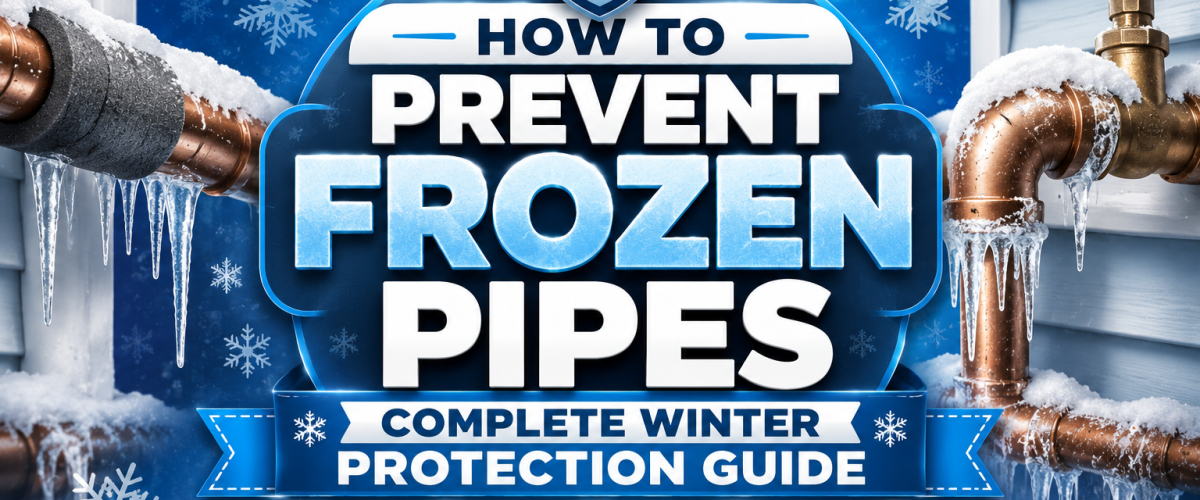 How to Prevent Frozen Pipes (2026) — Complete Winter Protection Guide