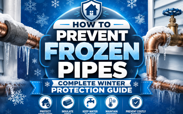 How to Prevent Frozen Pipes (2026) — Complete Winter Protection Guide