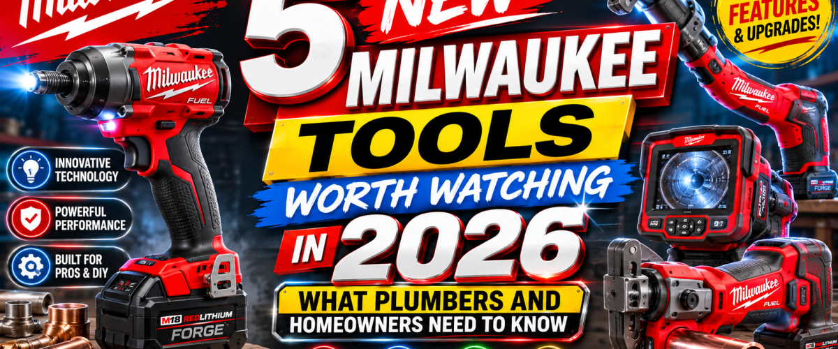 5 New Milwaukee Tools Worth Watching in 2026 — What Plumbers and Homeowners Need to Know