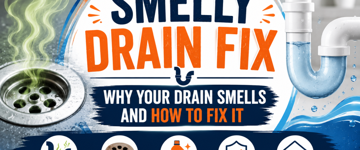Smelly Drain Fix (2026) — Why Your Drain Smells and How to Fix It