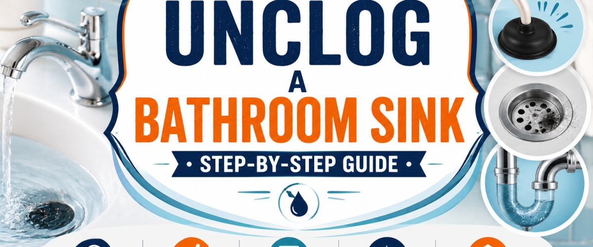 How to Unclog a Bathroom Sink (2026) — Step-by-Step Guide