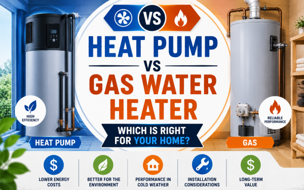 Heat Pump vs Gas Water Heater (2026) — Which Is Right for Your Home?
