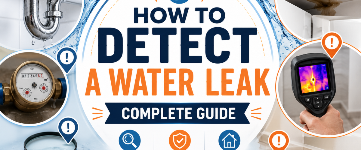 How to Detect a Water Leak (2026) — Complete Guide