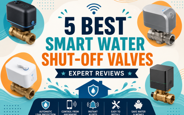 5 Best Smart Water Shut-Off Valves (2026) — Expert Reviews