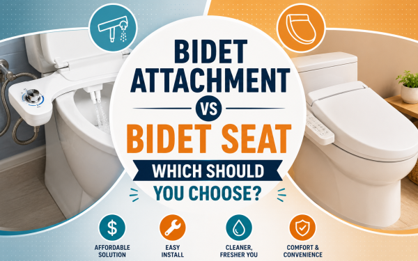 Bidet Attachment vs Bidet Seat (2026) — Which Should You Choose?