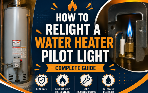 How to Relight a Water Heater Pilot Light (2026) — Complete Guide