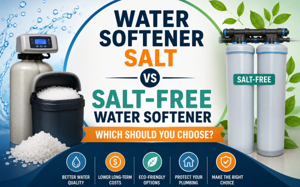 Water Softener Salt vs Salt-Free Water Softener (2026) — Which Should You Choose?